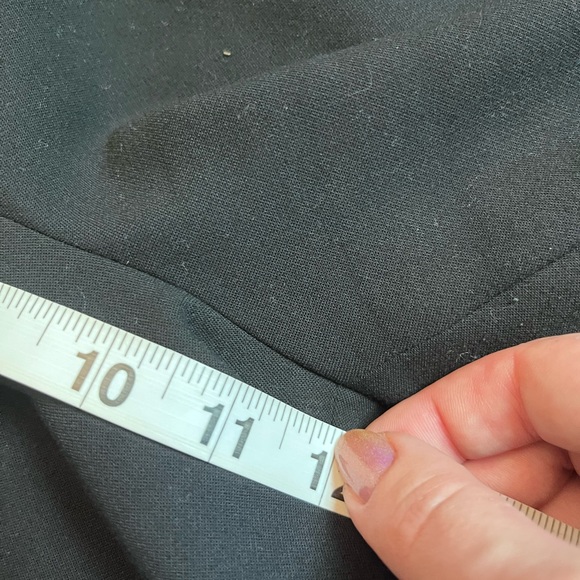 J.Crew Sydney Wide Leg Four Way Stretch Cropped Pants Black Size 12 - Picture 6 of 7